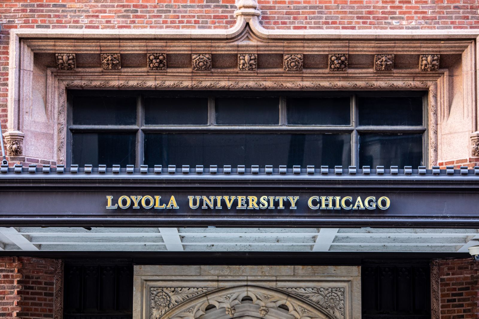 A brick building at Loyola University Chicago's downtown campus